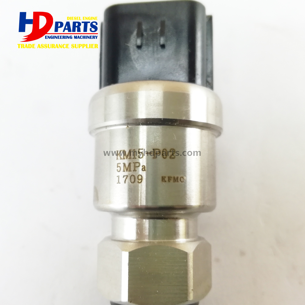 挖掘机SH200 240 300 5MPA 4HK1低压传感器开关KM15-P02